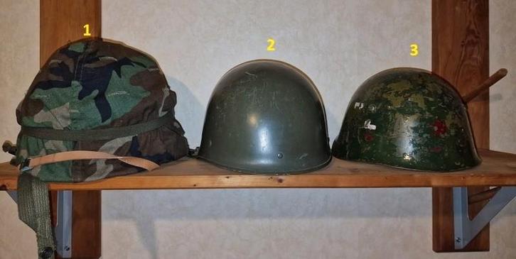 Lot de 12 casques, Collections, Objets militaires | Général, Armée de terre, Enlèvement ou Envoi