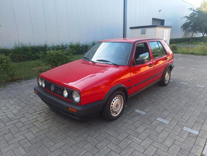 Volkswagen Golf 2 GTI 1.8i - Airco - Goede staat!, Auto's, Oldtimers, Bedrijf, Te koop, Airconditioning, Centrale vergrendeling