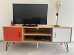 TV meubel, Ophalen, Overige materialen, 100 tot 150 cm, Zo goed als nieuw