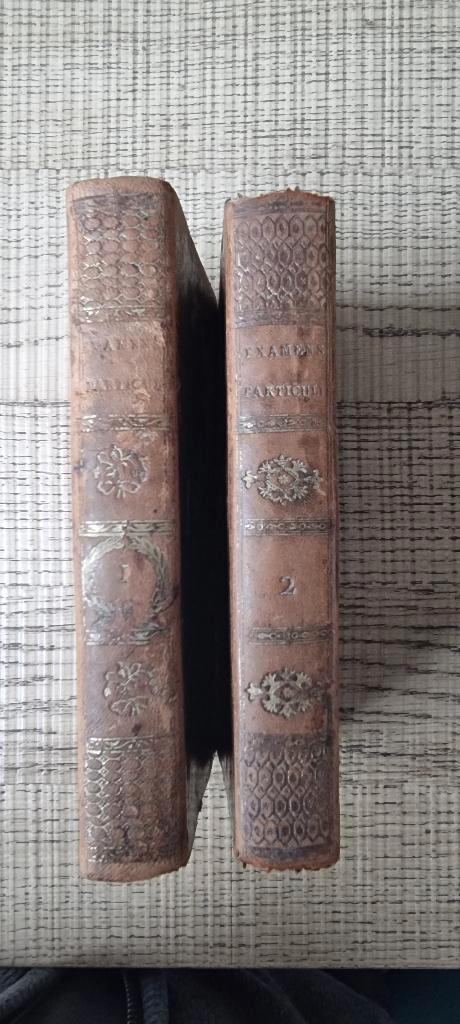 Examens particuliers sur divers sujets 1811, Antiquités & Art, Antiquités | Livres & Manuscrits, Enlèvement ou Envoi
