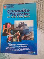 Jeu CD-rom / PC Conquête de l'Histoire de 1945 à nos jours, Enlèvement ou Envoi, Comme neuf, Puzzle et Éducatif, À partir de 12 ans