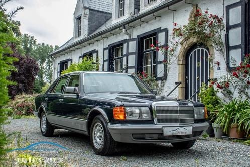 Mercedes-Benz 280 S 2.8 Benzine W126 / OLDTIMER / HISTORIEK, Auto's, Oldtimers, Bedrijf, Te koop, Airconditioning, Lederen bekleding