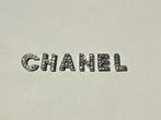 Lettre strass "Chanel" à mettre sur un bracelet type cuir, Enlèvement, Utilisé, Argent, Avec strass