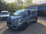 Ford Transit Custom 2.0 TDCi L1H1 Limited Multi S/S (EU6.2), Auto's, Ford, Gebruikt, 4 cilinders, Blauw, Leder