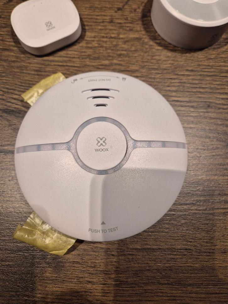 Woox Slimme Rookmelders, Doe-het-zelf en Bouw, Alarmsystemen, Gebruikt, Detector, Sensor of Melder, Rook, Draadloos, Ophalen