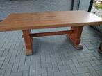 Tafel te ruilen zwaar eik, Tuin en Terras, Tuintafels, Ophalen, Gebruikt