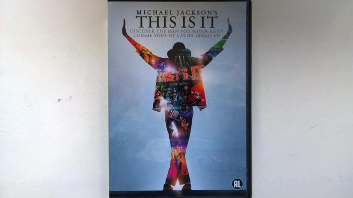 Michael Jackson - This Is It (DVD), Cd's en Dvd's, Dvd's | Muziek en Concerten, Zo goed als nieuw, Muziek en Concerten, Alle leeftijden