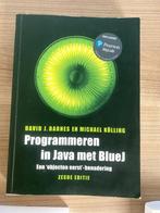 Programeren in Java met BlueJ, Boeken, Informatica en Computer, Ophalen, Programmeertaal of Theorie, Zo goed als nieuw, David J. Barnes; Michael Kölling