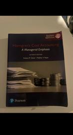 Horngren's Cost Accounting: A Managerial Emphasis, Ophalen of Verzenden, Zo goed als nieuw