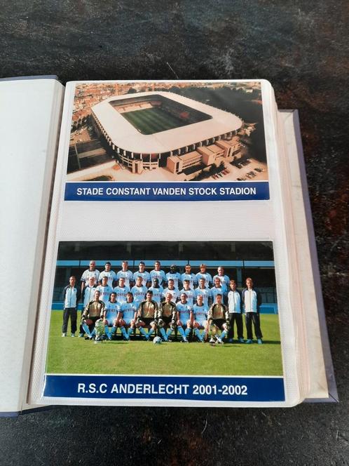 R.S.C Anderlecht officiële autogramkaarten 2001-2002-2003, Sport en Fitness, Voetbal, Zo goed als nieuw, Clubaccessoires, Ophalen of Verzenden