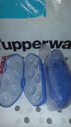 Tupperware nieuwe eierdoos, Bleu, Envoi, Neuf