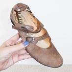 Leren Think! Dames Instappers - 31 (Maat 38) € 55,-, Kleding | Dames, Schoenen, Bruin, Verzenden, Instappers, Think!