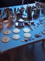 Antiek zilver en brons en embleem fatikaan bieden vanaf 100, Antiek en Kunst, Antiek | Brons en Koper, Ophalen of Verzenden