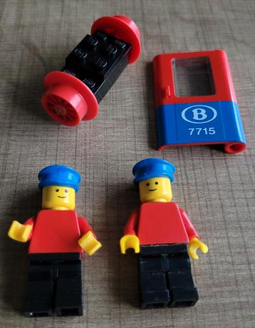 Lego onderdelen: trein