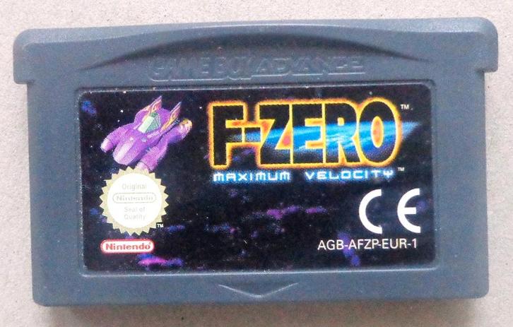 F- Zero Maximum Velocity voor de Gameboy Advance, Games en Spelcomputers, Games | Nintendo Game Boy, Gebruikt, Ophalen of Verzenden