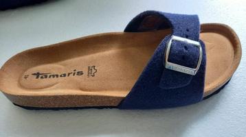 Nieuwe damesslippers Tamaris maat 41 beschikbaar voor biedingen
