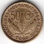 Togo : 50 Centimes 1925 KM#1 Ref 16260, Postzegels en Munten, Munten | Afrika, Ophalen of Verzenden, Overige landen, Losse munt