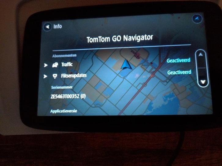 TomTom Go Navigator 6" - Navigatiesysteem - TomTom, Auto diversen, Autonavigatie, Zo goed als nieuw, Ophalen of Verzenden