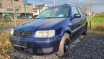 vw polo 1.4i 138000km GROOT OPEN DAK euro 4 2001, Auto's, 4 cilinders, Blauw, Elektrische ramen, Bedrijf