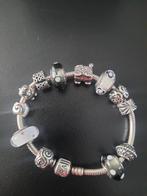 Pandora armband, Handtassen en Accessoires, Armbanden, Ophalen of Verzenden, Zo goed als nieuw, Zilver, Overige kleuren