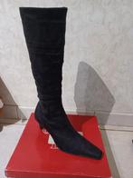Hoge zwarte laarzen maat 38 nieuw, Hoge laarzen, Zwart, Nieuw, Ophalen of Verzenden