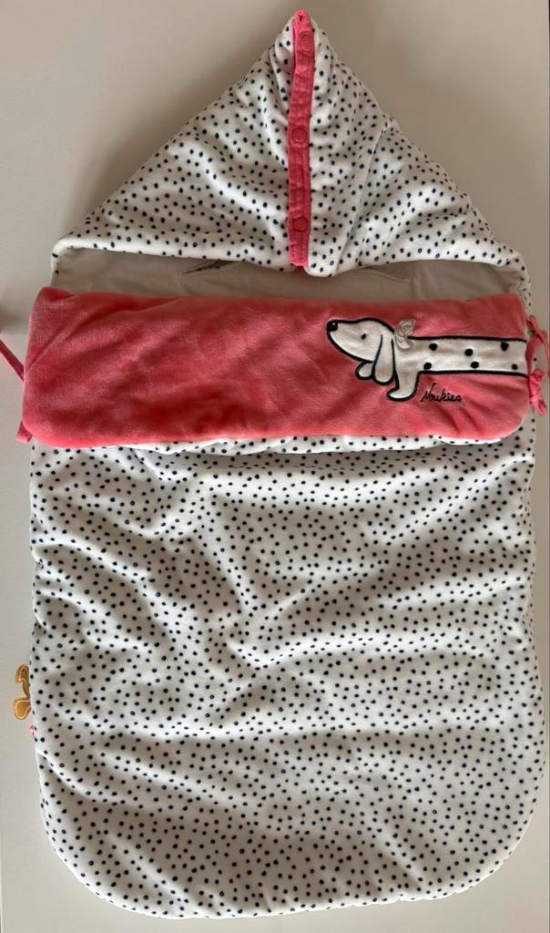 Nid d’ange Noukie’s en veloudoux, Kinderen en Baby's, Dekens, Slaapzakjes en Inbakerproducten, Zo goed als nieuw, Minder dan 70 cm