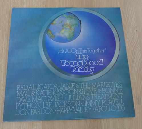 LP  "It's All On This Together" The Youngblood Family, Cd's en Dvd's, Vinyl | Rock, Zo goed als nieuw, Poprock, 12 inch, Ophalen of Verzenden