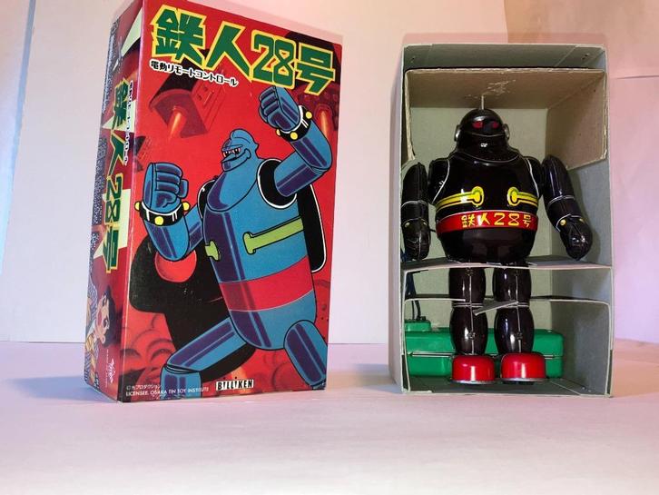 Tetsujin 28 Billiken nine + doos - chocolade speelgoed van n, Verzamelen, Speelgoed, Nieuw, Ophalen of Verzenden
