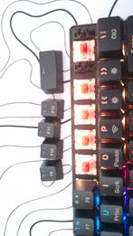 MadDog GK850K WIRELESS, Computers en Software, Toetsenborden, Ophalen, Gebruikt, Gaming toetsenbord, Draadloos