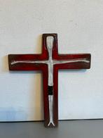 Vintage keramisch kruisbeeld Oswald Tieberghien, Ophalen of Verzenden