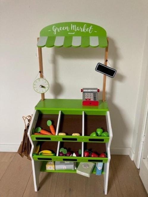 Janod winkel Green Market, Enfants & Bébés, Jouets | Jouets en bois, Comme neuf, Meuble ou Kitchenette, Enlèvement