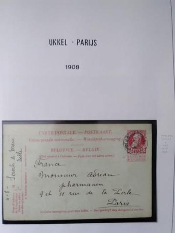 Poststukken & zegels periode Leopold II beschikbaar voor biedingen