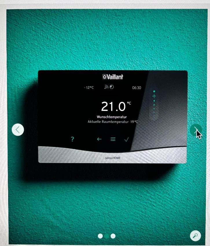 VAILLANT sensoHOME VRT380, Doe-het-zelf en Bouw, Chauffageketels en Boilers, Zo goed als nieuw, Onderdeel, Aardgas, Ophalen of Verzenden