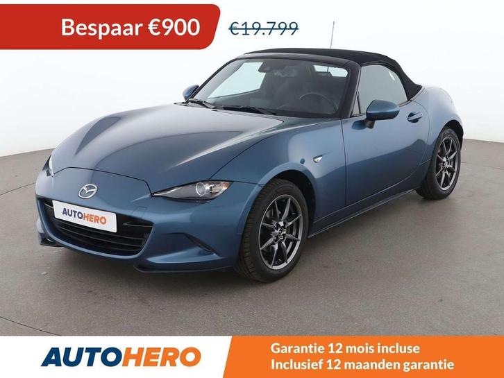 Mazda MX-5 1.5 Skyactiv G Edition 100 (bj 2020), Auto's, Mazda, Te koop, MX-5, ABS, Achteruitrijcamera, Airbags, Airconditioning