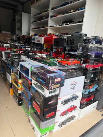 Modelauto’s 1:18 beschikbaar voor biedingen
