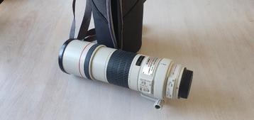 Canon EF 300mm F4.0L IS USM met lens zak disponible aux enchères