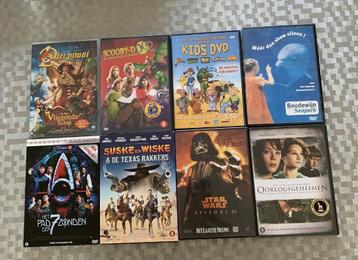 DVD scooby-doo - piet piraat - anubis - suske en wiske beschikbaar voor biedingen