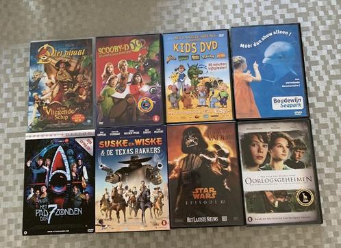 DVD scooby-doo - piet piraat - anubis - suske en wiske, Cd's en Dvd's, Dvd's | Kinderen en Jeugd, Zo goed als nieuw, Film, Avontuur