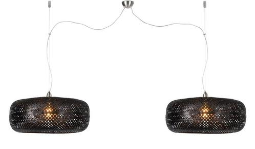 Dubbele hanglamp Palawan Good&Mojo, Huis en Inrichting, Lampen | Hanglampen, Zo goed als nieuw, Ophalen