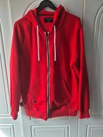 Sweat zippé à capuche rouge XL, Kleding | Heren, Zalando, Maat 56/58 (XL), Ophalen of Verzenden, Zo goed als nieuw