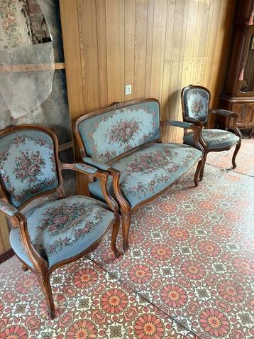Antieke salonset – ca. 1900–1930 – Louis XV revival beschikbaar voor biedingen