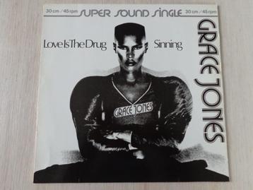 Grace Jones – Love Is The Drug / Sinning beschikbaar voor biedingen