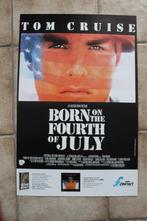 filmaffiche Tom Cruise Born On The 4th Of july filmposter, Collections, Posters & Affiches, Comme neuf, Cinéma et TV, Enlèvement ou Envoi