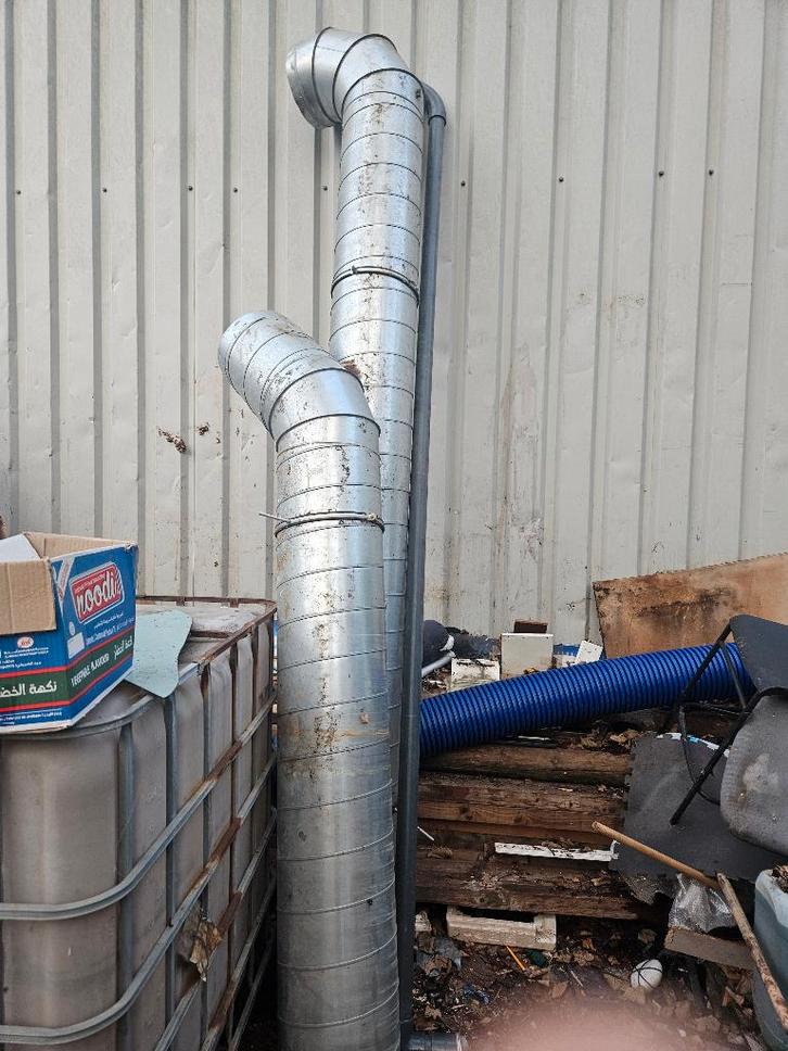 Gaine d'évacuation, Doe-het-zelf en Bouw, Buizen en Afvoer, Gebruikt, Afvoer, 4 tot 6 meter, 80 mm of meer, Ophalen