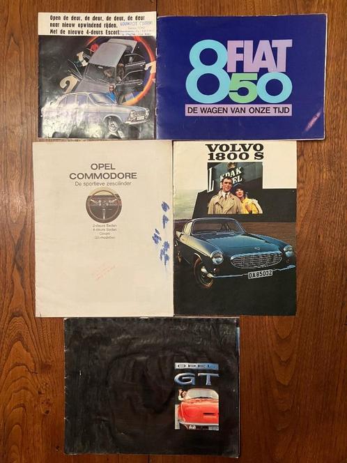 Lot de brochures sur les voitures anciennes des années 60-70, Autos : Divers, Autos divers Autre, Enlèvement