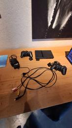Playstation 2, Games en Spelcomputers, Ophalen, Gebruikt, Zwart, Met games