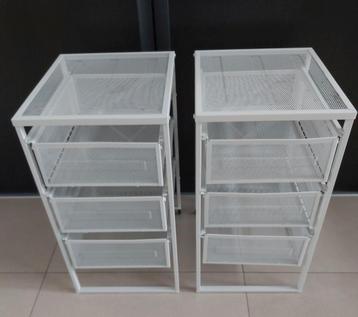 Ikea lennart lot de 2 caissons à tiroirs beschikbaar voor biedingen