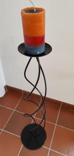 Design staander voor kaars, Huis en Inrichting, Ophalen, Zwart, Zo goed als nieuw, Kaars