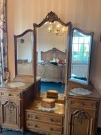 Coiffeuse en chêne style Louis XIV, Huis en Inrichting, Ophalen, Zo goed als nieuw