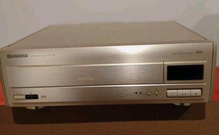 PIONEER LASERDISC SPELER LD-S9 REFERENTIE NETADAPTOR, Audio, Tv en Foto, Cd-spelers, Zo goed als nieuw, Pioneer, Ophalen of Verzenden